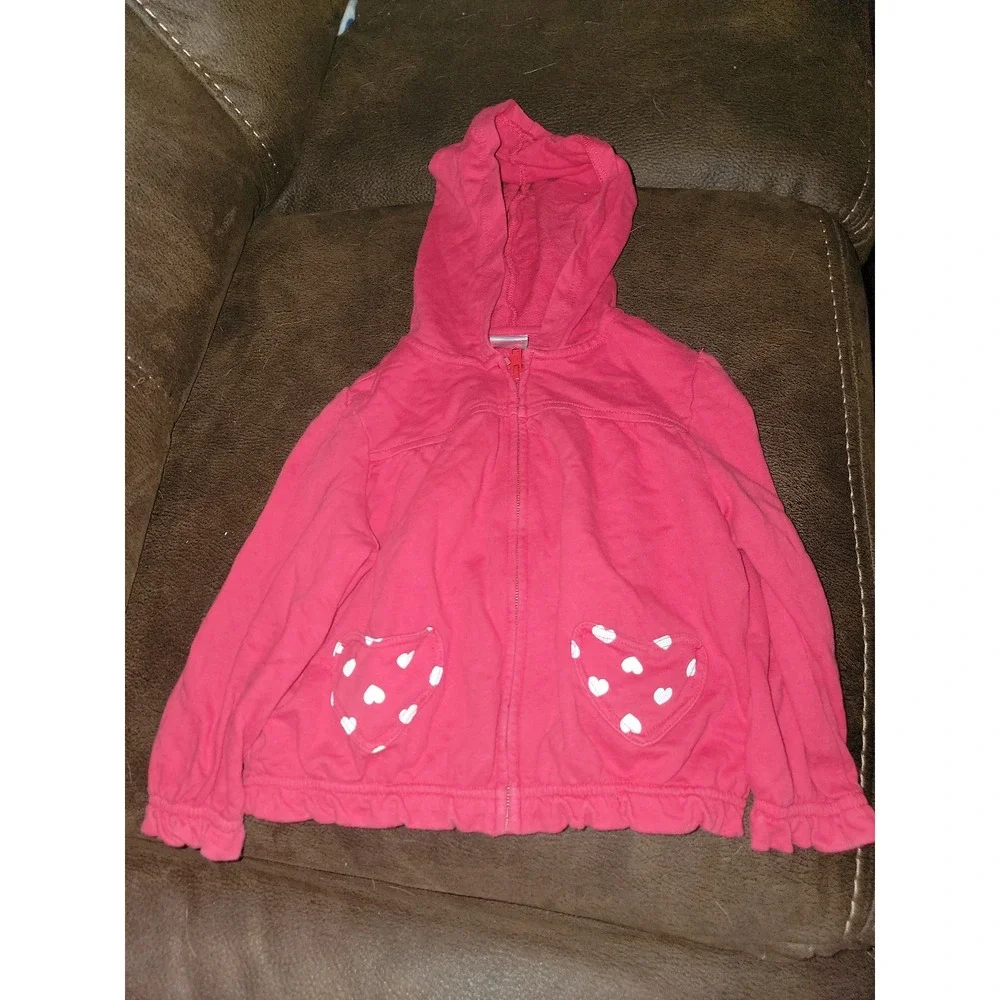 Gymboree outlet valentine's day sweatshirt heart pockets size‎ 2t 3t